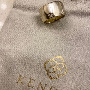 KENDRA SCOTT gold plated ring